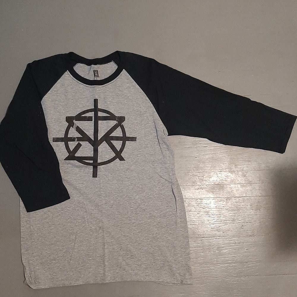 WWE Seth Rollins Raglan Tee Shirt - Medium
